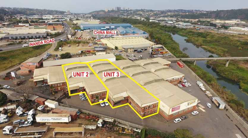 2 x Adjoining Industrial Warehouses In Springfield Park Property Lead Image