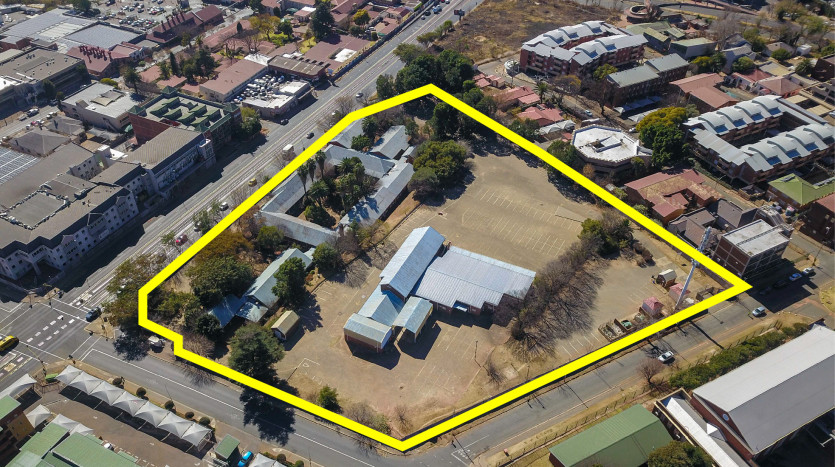 TELKOM PORTFOLIO: Expansive Re-Development Site, Braamfontein Johannesburg Property Images