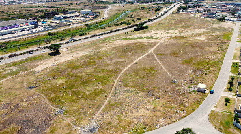 Large Industrial Site On National Highway Property Images