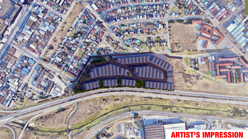 Large Industrial Site On National Highway Property Images