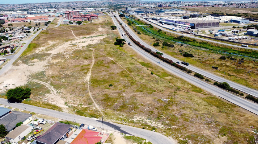 Large Industrial Site On National Highway Property Images