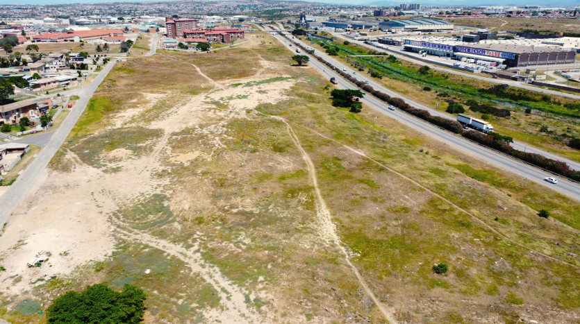 Large Industrial Site On National Highway Property Images