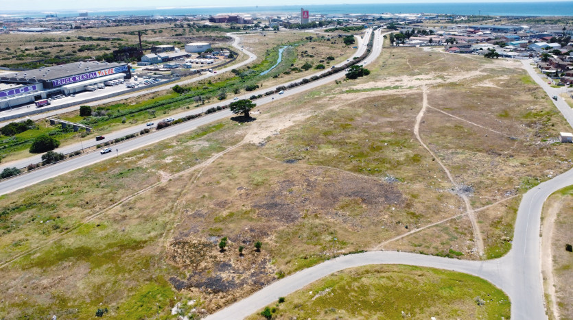 Large Industrial Site On National Highway Property Images
