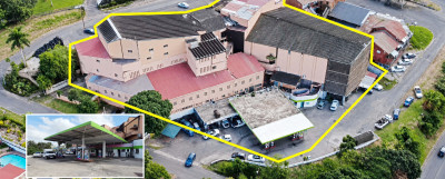 White Site Fuel Station & Mixed Use Commercial Property In Chatsworth
