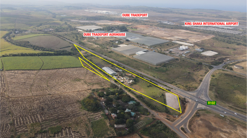 Development Site at the entrance to King Shaka International Airport – Durban Property Lead Image